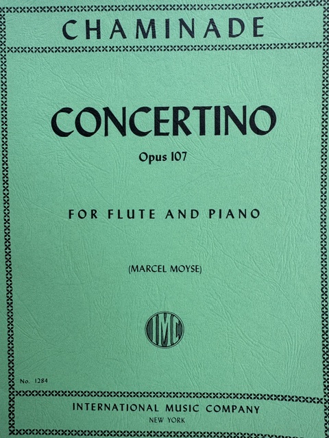 Concertino for Flute and Piano Op. 107