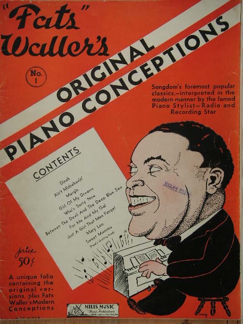 Image for ALBUM: "Fats" Waller Original Piano Conceptions No. 1