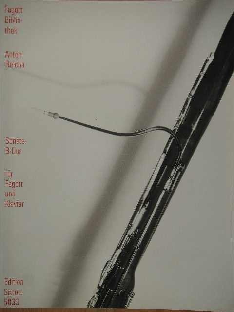 Image for Sonate B-Dur fur Fagott und Klavier