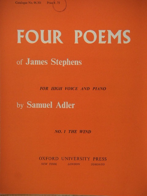 Image for The Wind (No. 1 from Four Poems)
