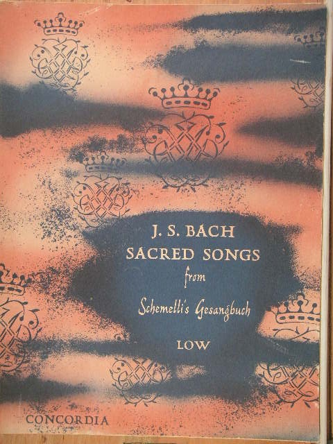 Image for FOLIO: J.S. Bach Sacred Songs from Schemelli's Gesangbuch