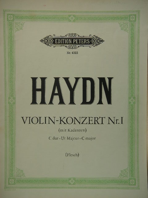 Image for Violin-Konzert Nr 1 in C major