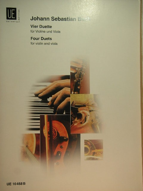 Image for Four Duets for Violin and Viola