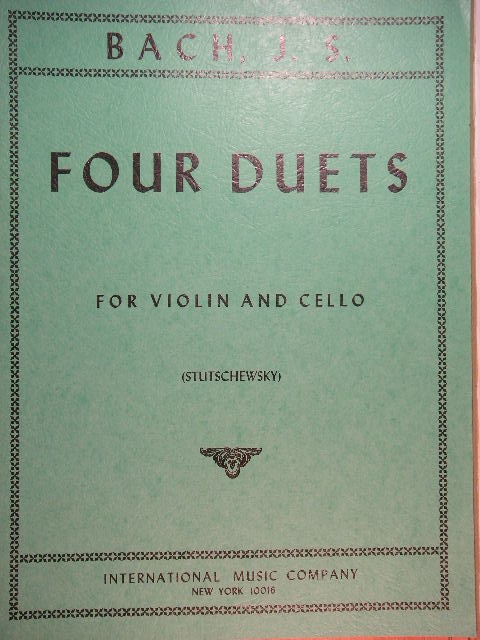 Image for Four Duets for Violin and Cello