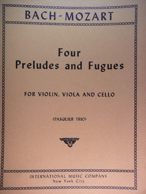 Image for Four Preludes and Fugues