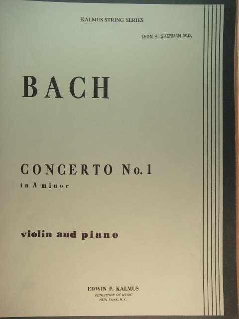 Image for Concerto No. 1 in A Minor