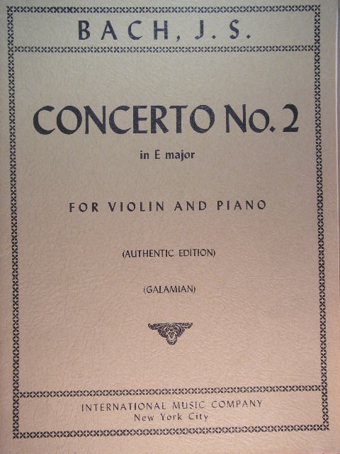 Image for Concerto No. 2 in E Major