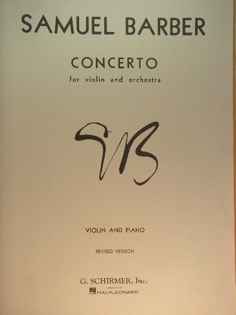 Image for Concerto for Violin and Orchestra