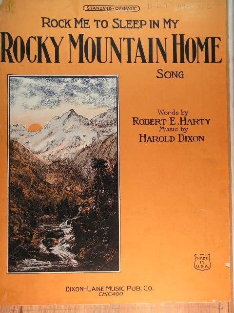 Image for (Rock Me to Sleep in My) Rocky Mountain Home