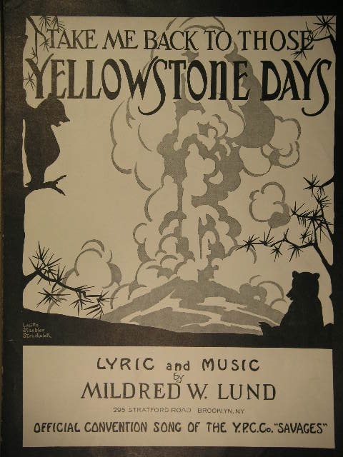 Image for Take Me Back to Those Yellowstone Days