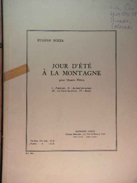 Image for Jour D'Ete a la Montagne
