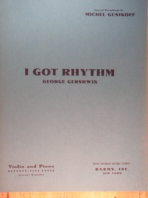 Image for I Got Rhythm