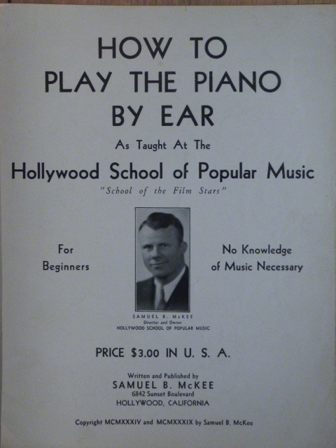 Image for How to Play the Piano by Ear