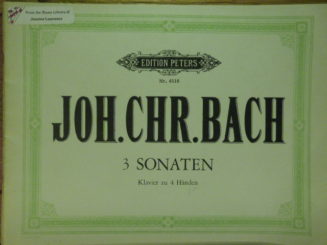 Image for Three Sonatas
