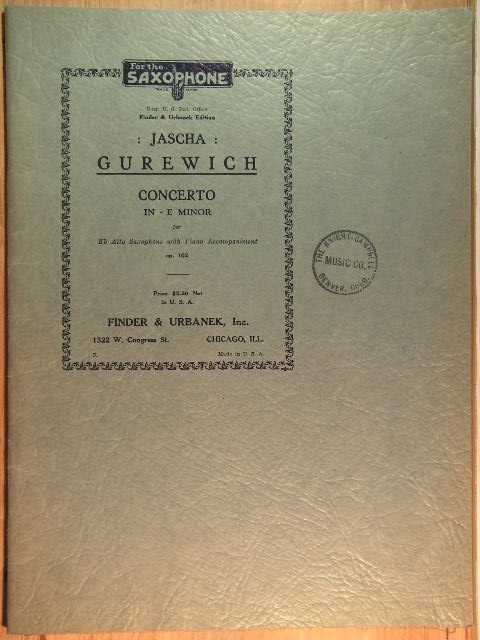 Image for Concerto in E-minor