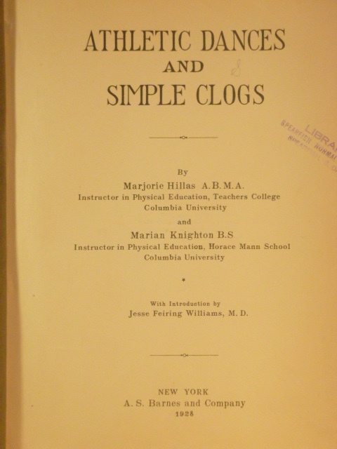 Image for Athletic Dances and Simple Clogs
