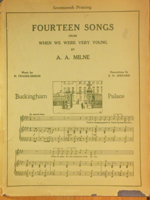 Image for Fourteen Songs from 'When We Were Very Young'