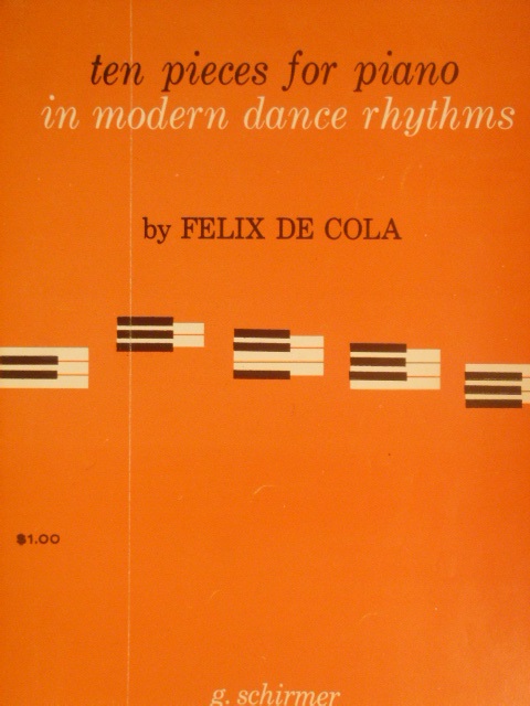 Image for Ten Pieces for Piano in Modern Dance Rhythms