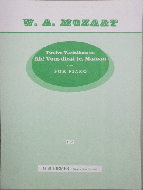 Twelve Variations on Ah! Vous Dirai-je, Maman