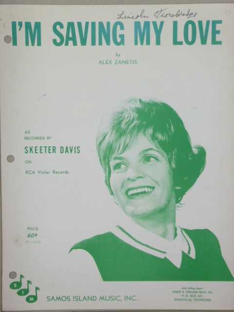 I'm Saving My Love