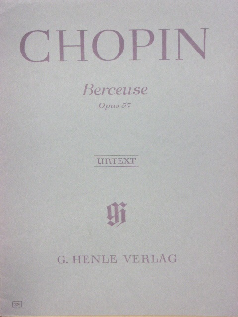 Berceuse Op. 57