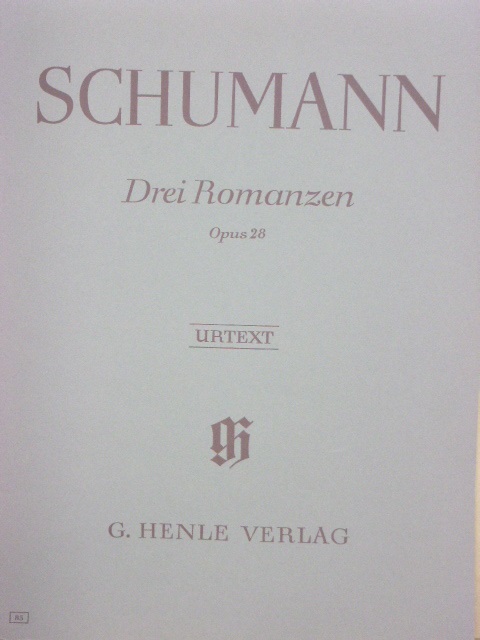Drei Romanzen Op. 28
