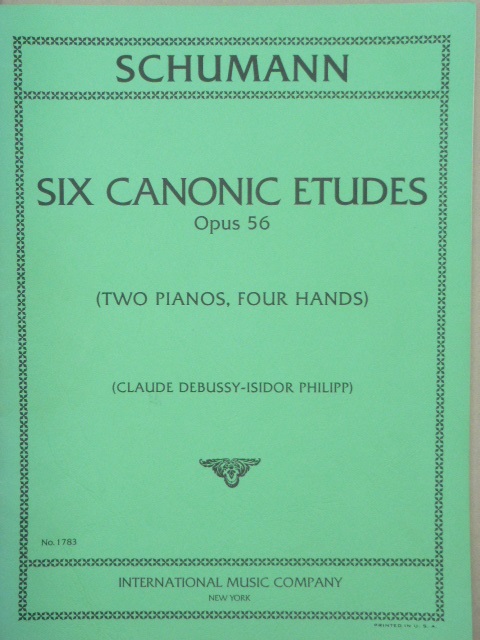 Six Canonic Etudes Op. 56