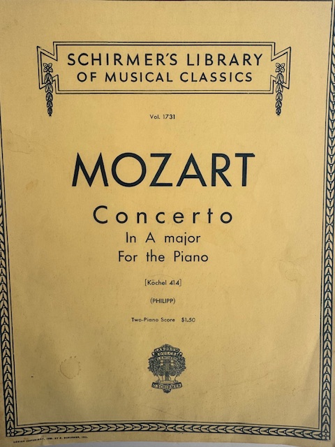 Concerto in A major KV 414