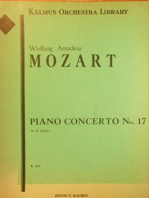 Image for Piano Concerto No. 17 in G major