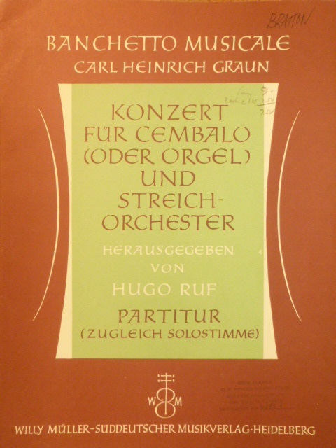 Image for Konzert fur Cembalo