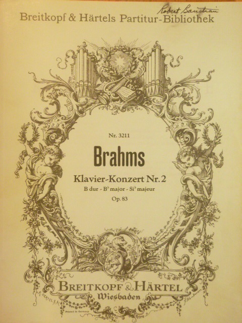 Image for Piano Concerto No. 2 B flat major Op 83