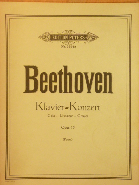 Image for Piano Concerto C major Op. 15