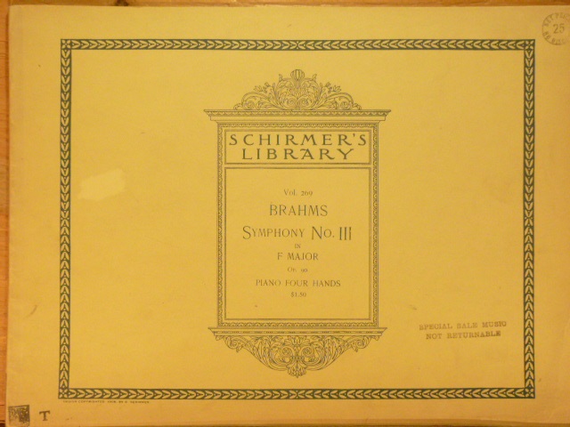 Image for Symphony No. 3 in F Major Op. 90