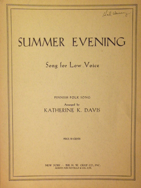 Image for Summer Evening