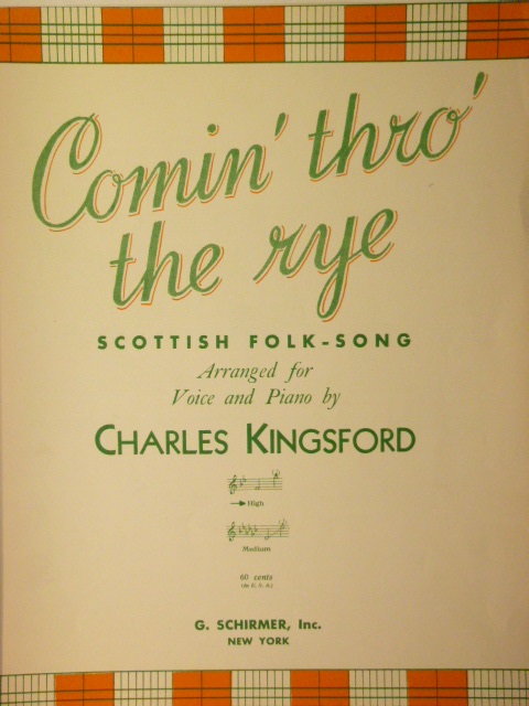 Image for Comin' Thro' the Rye