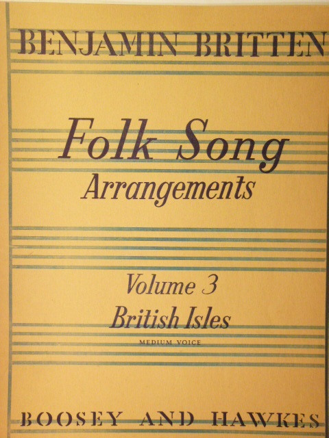 Image for Folk Song Arrangements, Volume 3