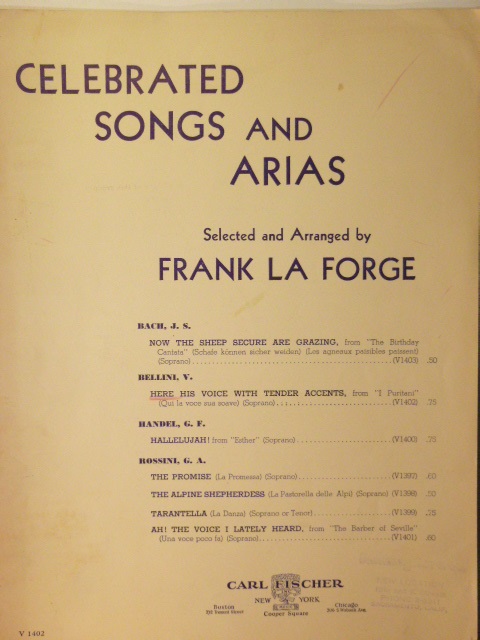 Image for Here His Voice with Tender Accents (from I Puritani)