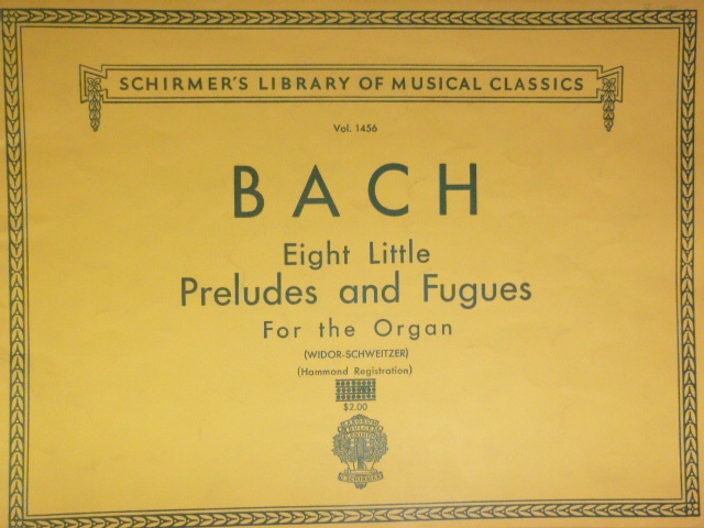 Image for ALBUM: Eight Little Preludes and Fugues