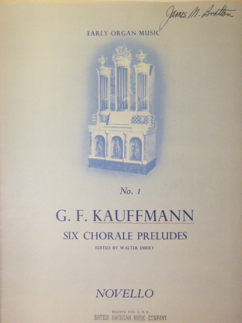 Image for Six Choral Preludes