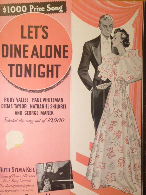 Image for Let's Dine Alone Tonight
