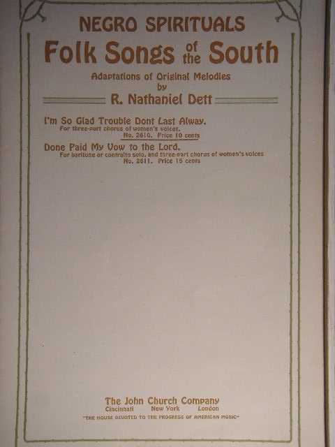 Image for I'm So Glad Trouble Don’t Last Always.