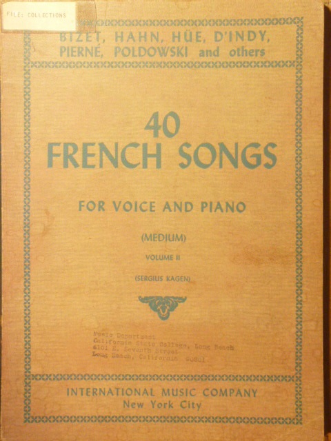 Image for ALBUM: 40 French Songs