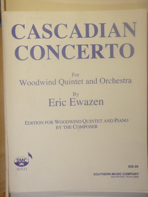 Image for Cascadian Concerto for Woodwind Quintet and Orchestra