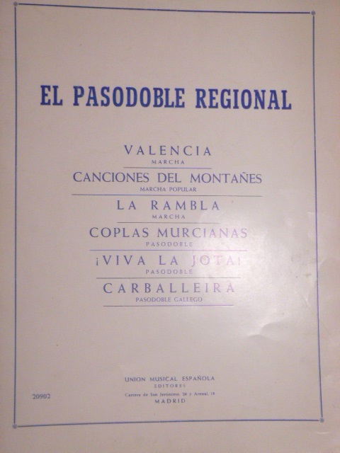 Image for ALBUM: El Pasodoble Regional