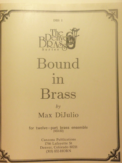 Image for Bound in Brass