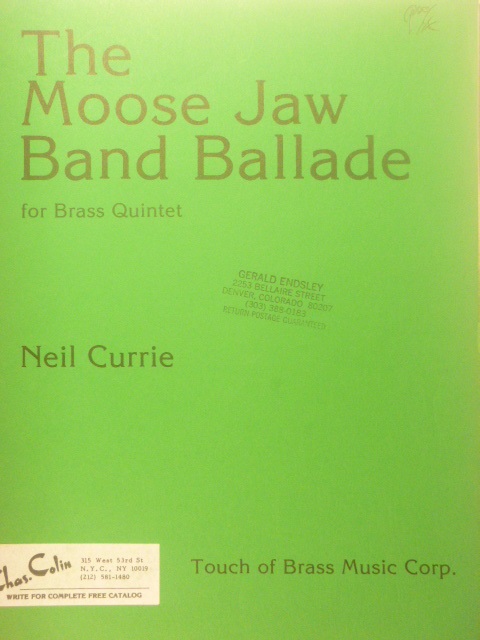 Image for The Moose Jaw Band Ballade