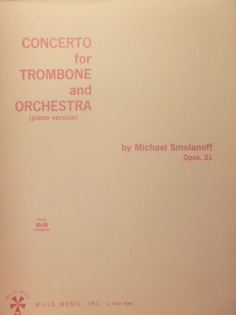 Image for Concerto for Trombone and Orchestra Opus 21