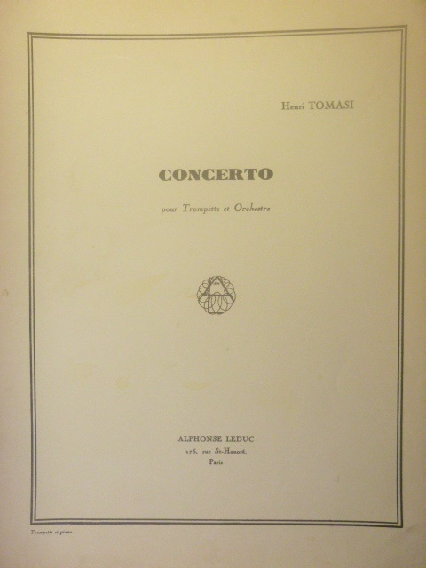 Image for Concerto for Trumpet and Orchestra