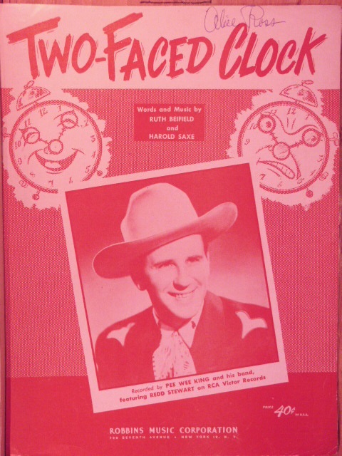 Image for Two-Faced Clock