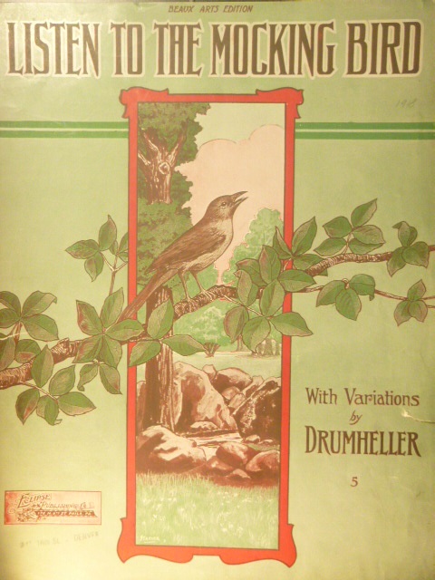 Image for Listen to the Mocking Bird [Variations]